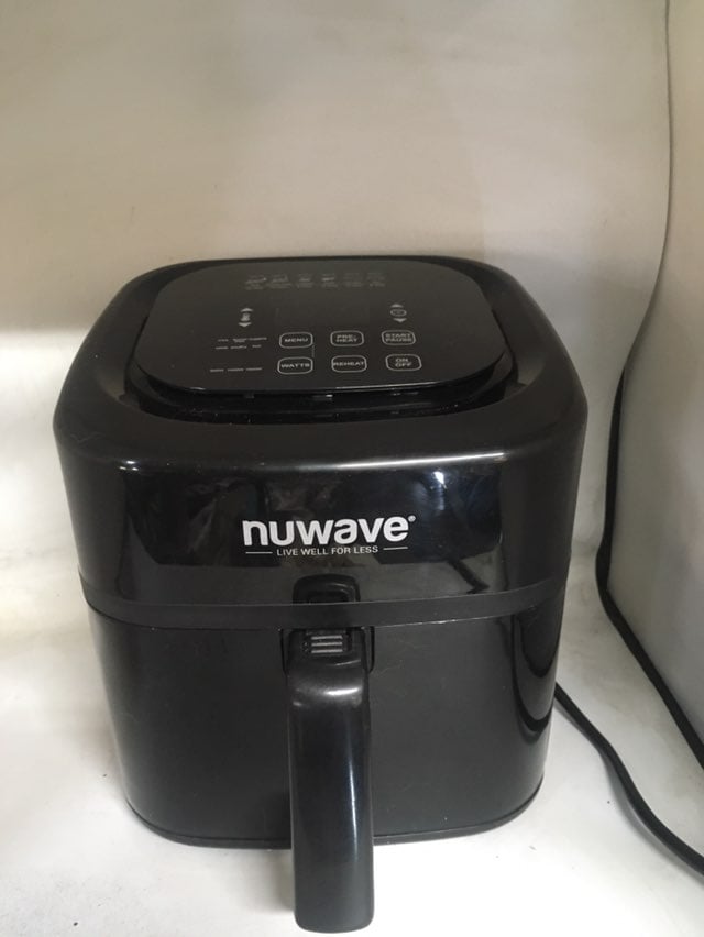 Nuwave brio 6qt split basket