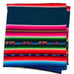 Mexican serape vintage textile 52 x 54 stunning vibrant color details, patterns