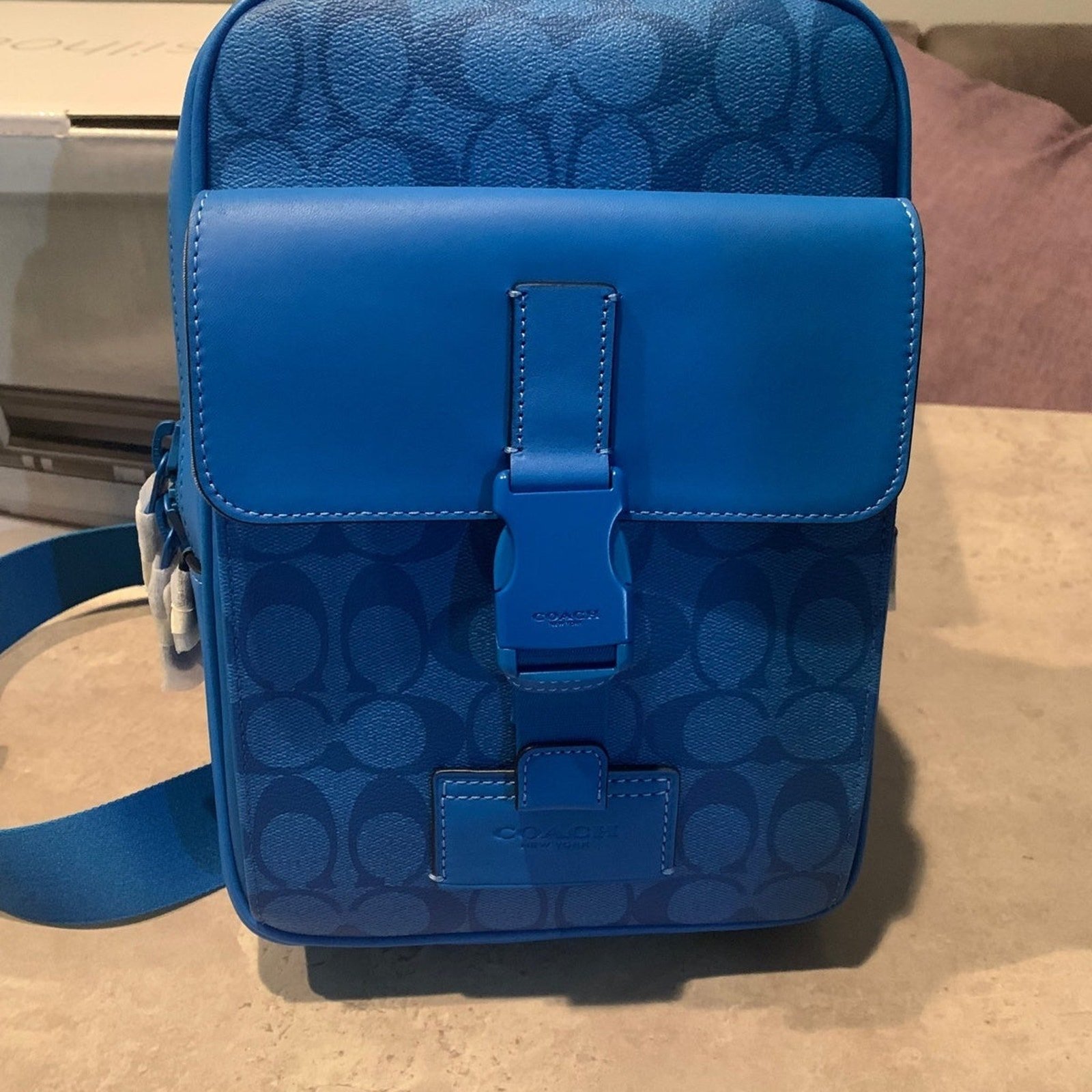 Coach Signature Track Pack Backpack NWT