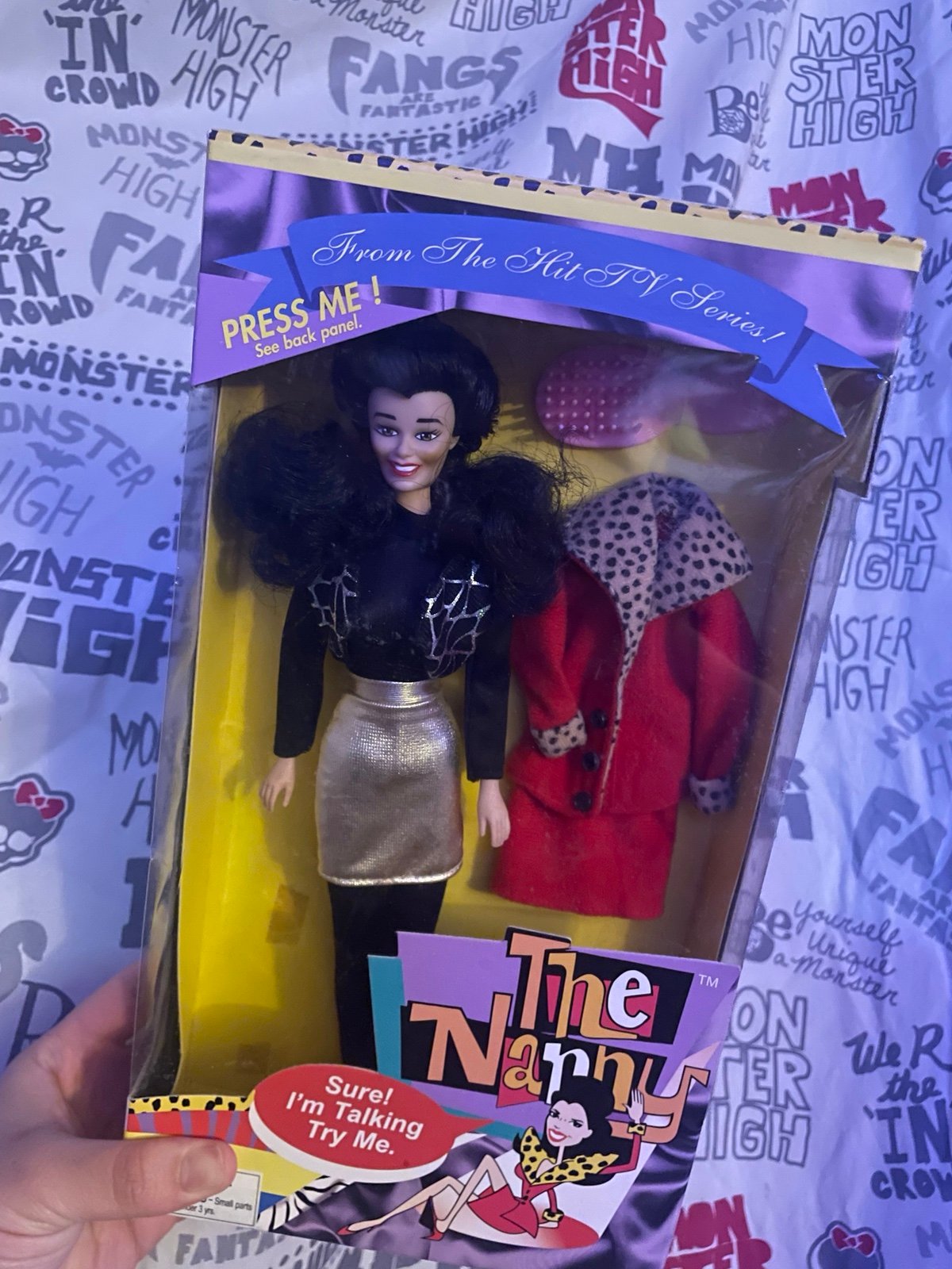 The Nanny Fran Drescher doll in box