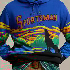 Polo Ralph Lauren Men's Sportsman Fleece Hoodie Small NWT