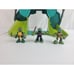 TMNT Half Shell Heroes Sewer Lair Playset W/3 TURTLES