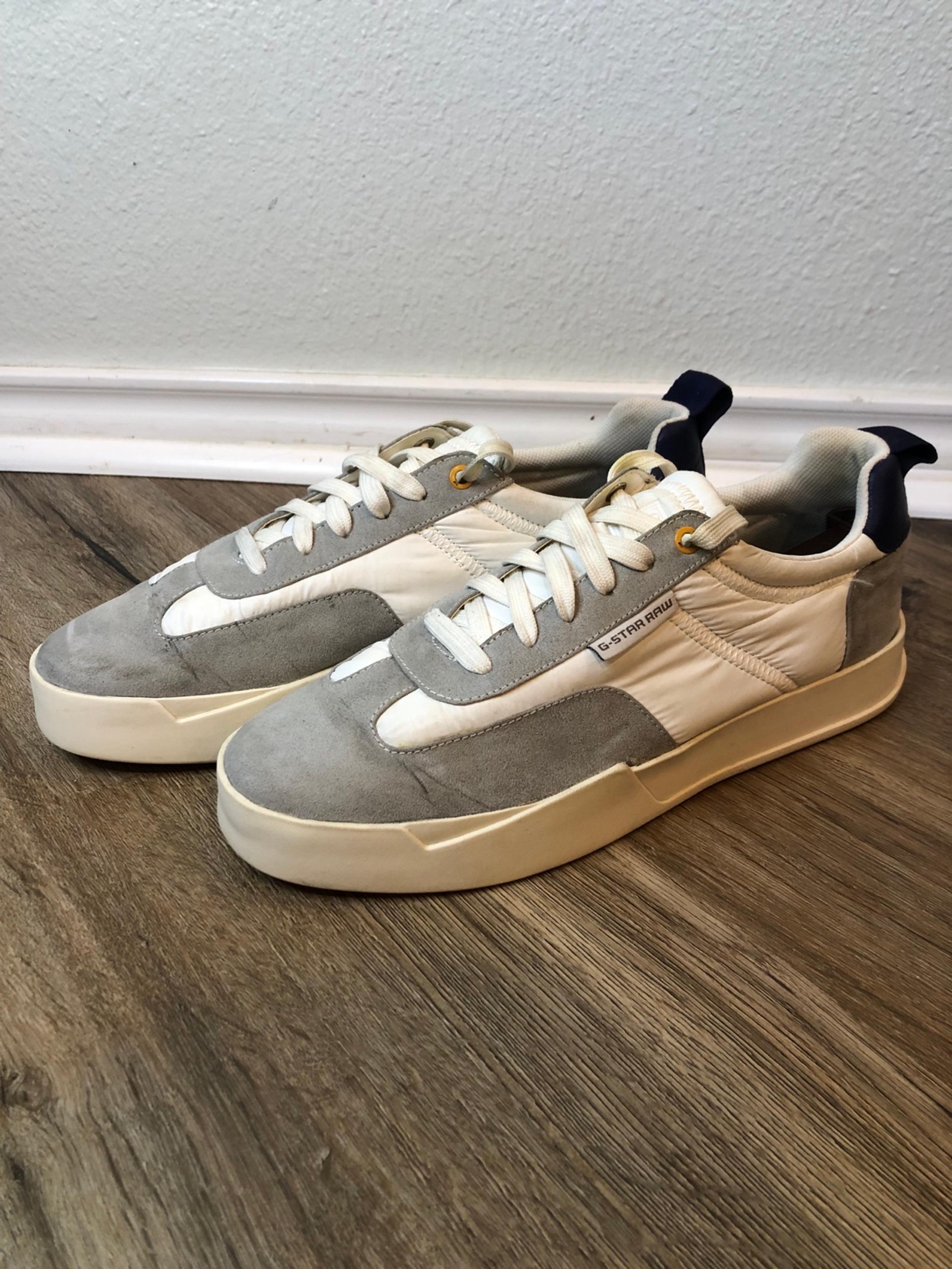 G-Star Raw Rackam Dommic II Sneakers Shoes Casual Mens Size 10 White