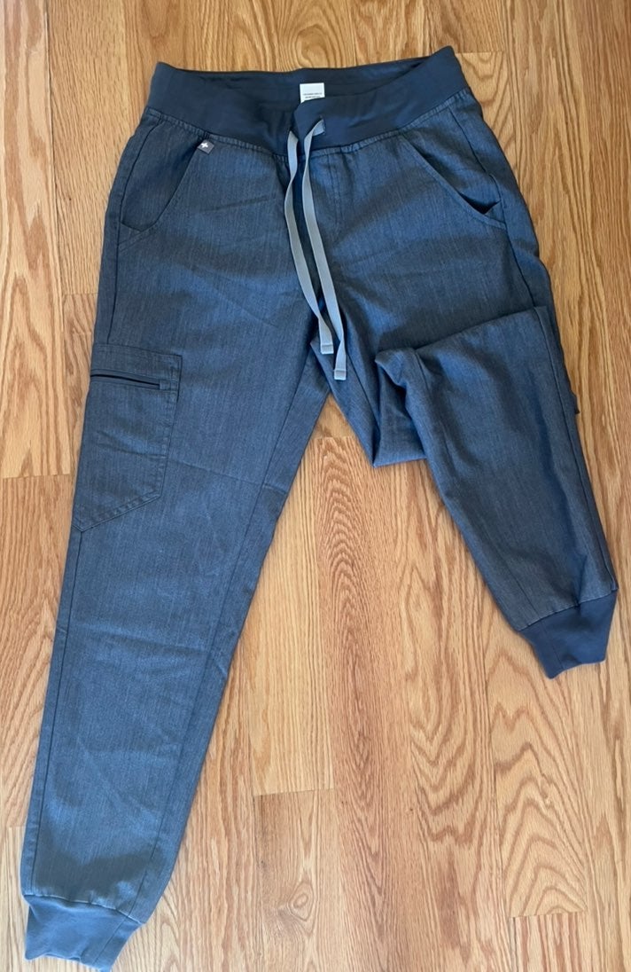 FIG Clothing Zamora Jogger Scrub Pants in Graphite
