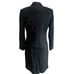 Vintage Garfield & Marks Black Dress Suit Two Piece Sz 4 Womens Classic Textured