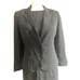 Vintage Garfield & Marks Black Dress Suit Two Piece Sz 4 Womens Classic Textured