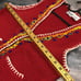 Vtg Star Cody knit vest cardigan beaded Native American look 80% silk