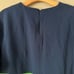 NWT French Connection Navy White Green Colorblock Tunic Shirt Blouse Top Size 6