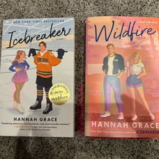 Ice Breaker and Wildfire by Hannah Grace signed