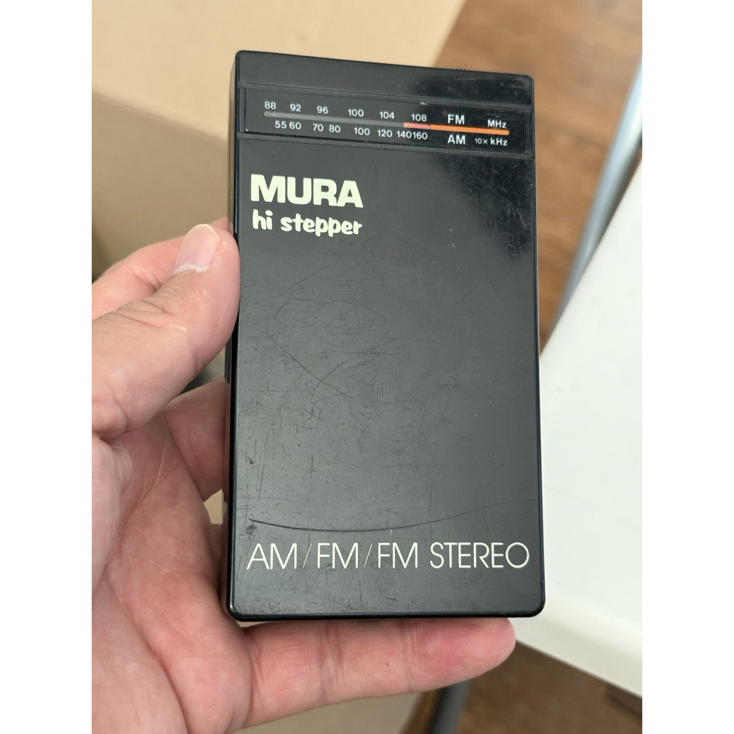 Mura hi stepper Am/Fm Radio Receiver Model- Hi-4 Tested