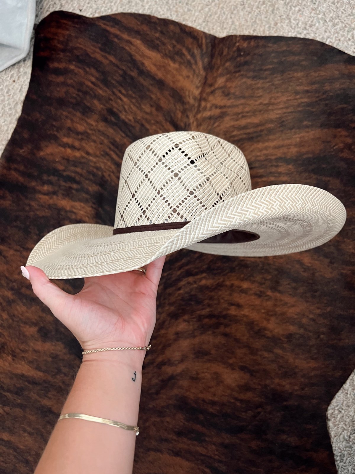 Alfa straw cowboy hat