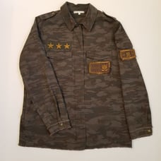 Willow and Clay Camo Military Jacket