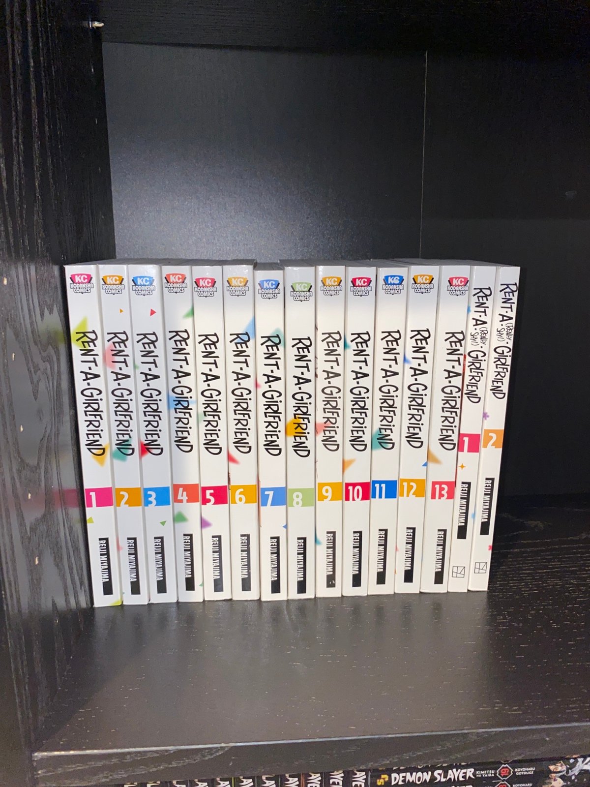Rent-a-Girlfriend English Manga Lot Vol. 1-13 + (Really Shy Girlfriend Vol. 1-2)