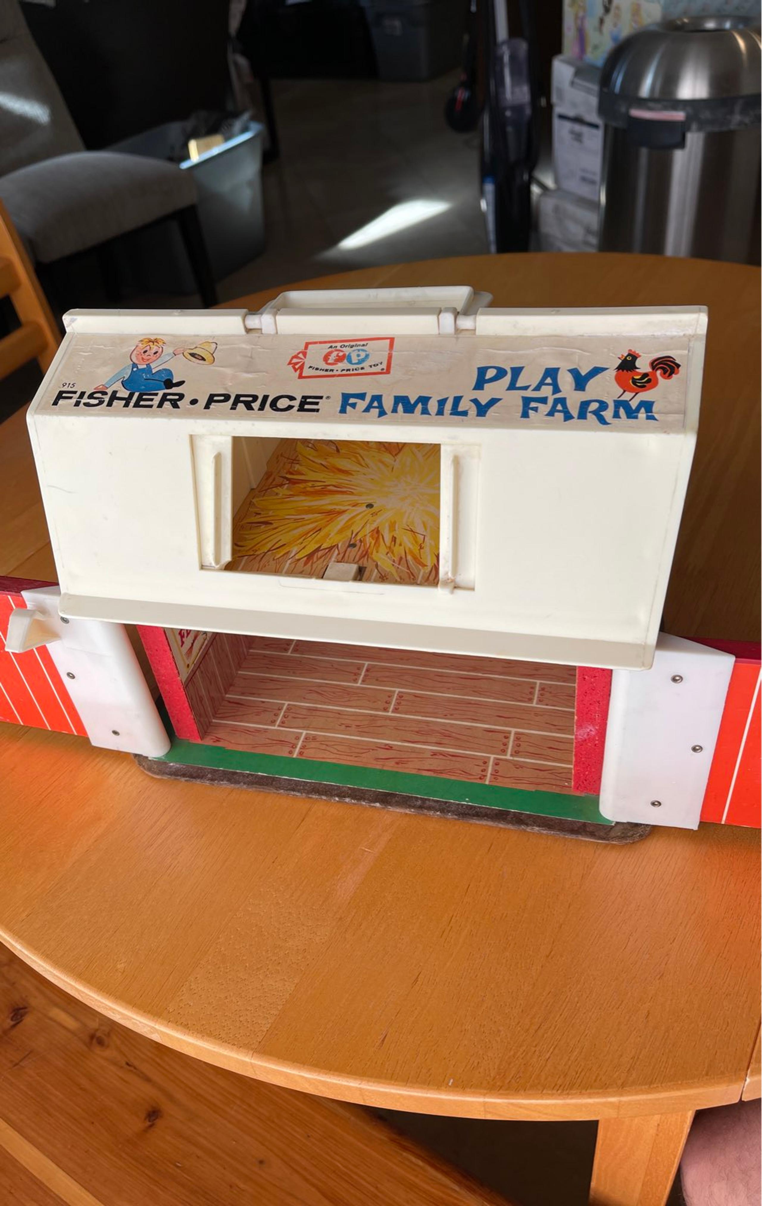 Vintage Fisher Price School house 1967