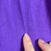 Never a wallflower new with defects Rachel Dress Purple Cotton Windowpane XS