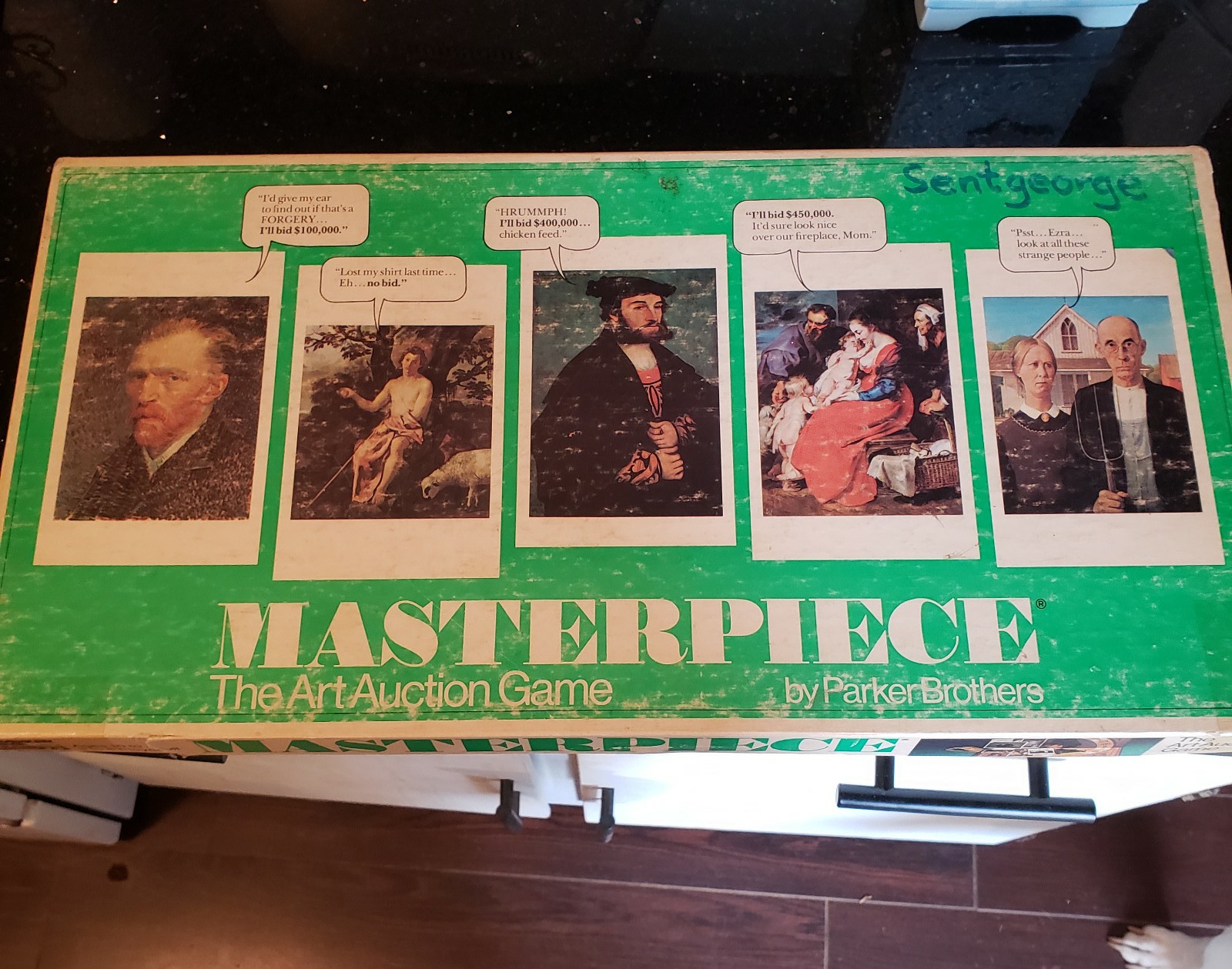 Vintage Masterpiece Board Game