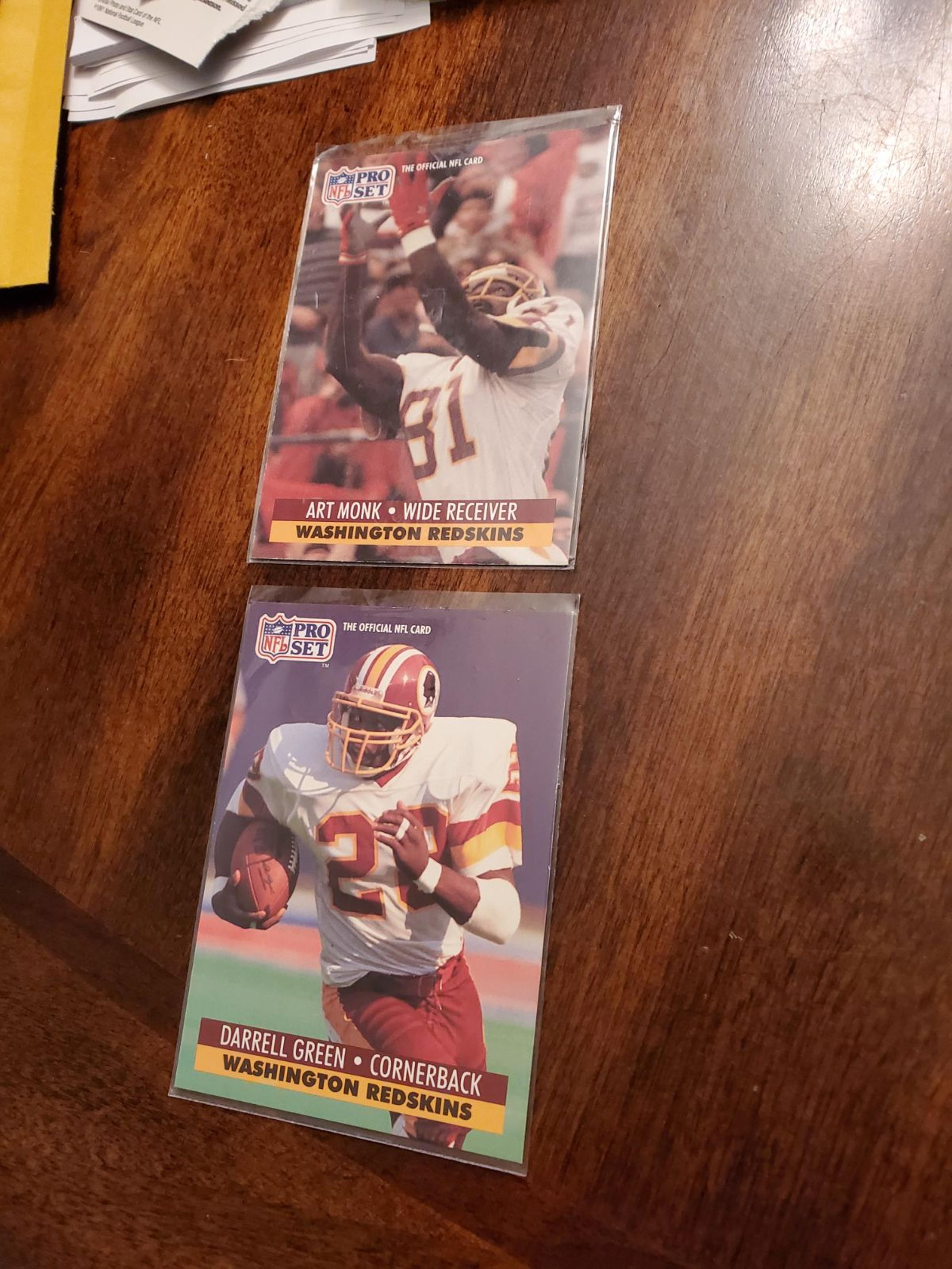 Washington Redskins 1991 Pro Set Footbal - NFL