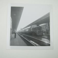 Train Photograph New York Central Railroad Ohio Xplorer Photo Vintage 1950s RARE