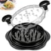 Chicken Shredder Tool Twist for Kitchen, Manual Chicken Breast Grinder