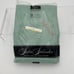 NOS Bardwil Linens Satin Splendor Soil Release Tablecloth 60x102” Oval Sea Green
