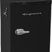 BLACK 3.2 Cu Ft Black Retro Bar Fridge with Side Bottle Opener-fgds55