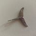 1974 Whale Tail Pendant!