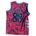 BAPE red camo ‘88 jersey