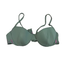 La Perla Balconette Bikini Top with Logo Tie Back Size Small New with tags