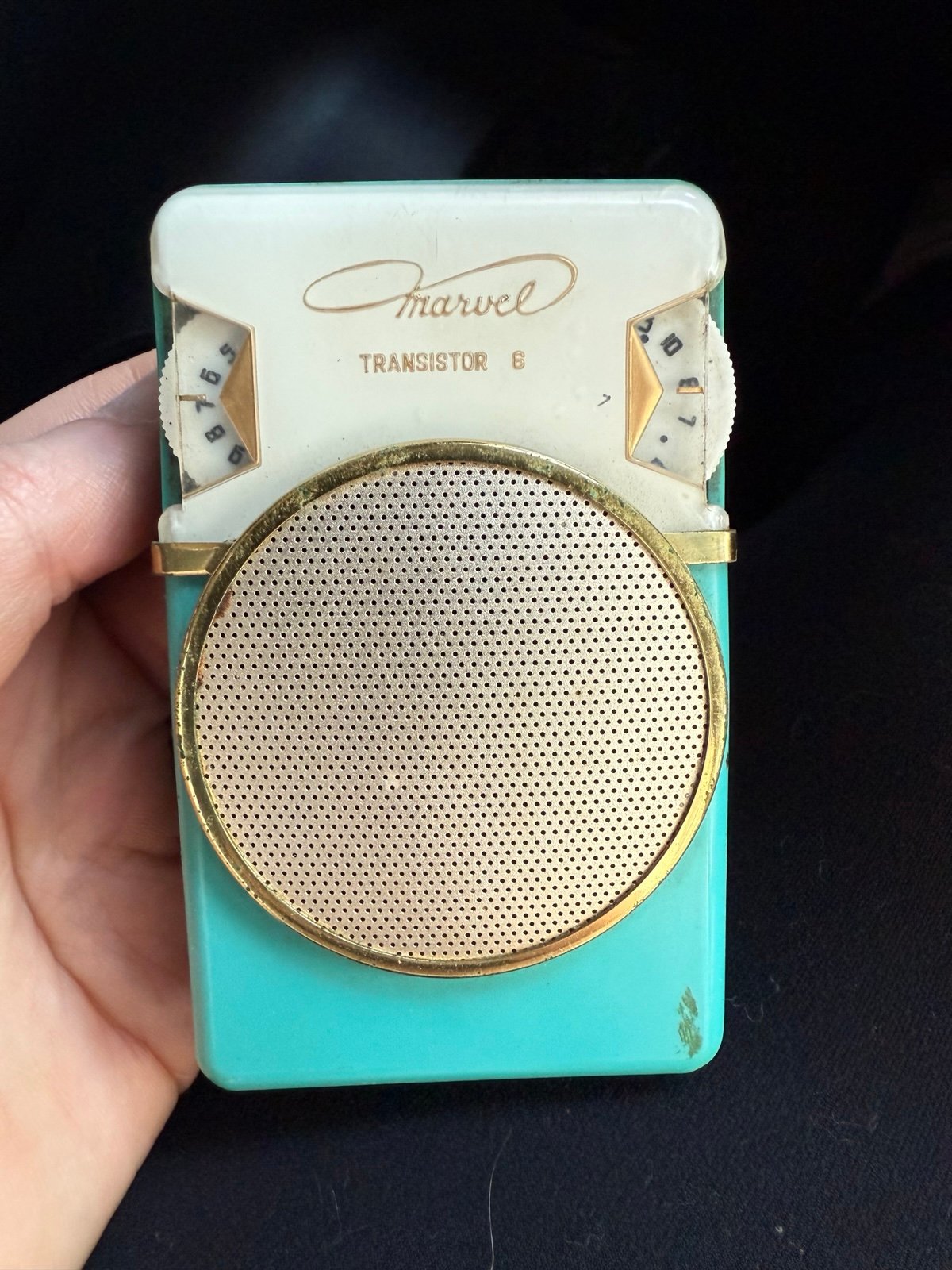 Vintage Marvel Transistor 6 Radio