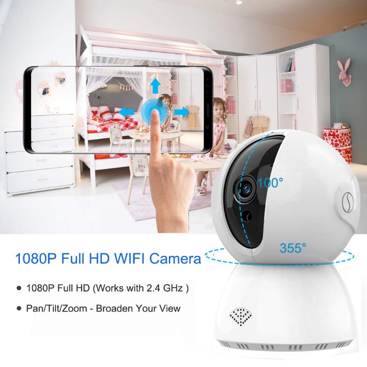 Baby Monitor with Camera and Audio