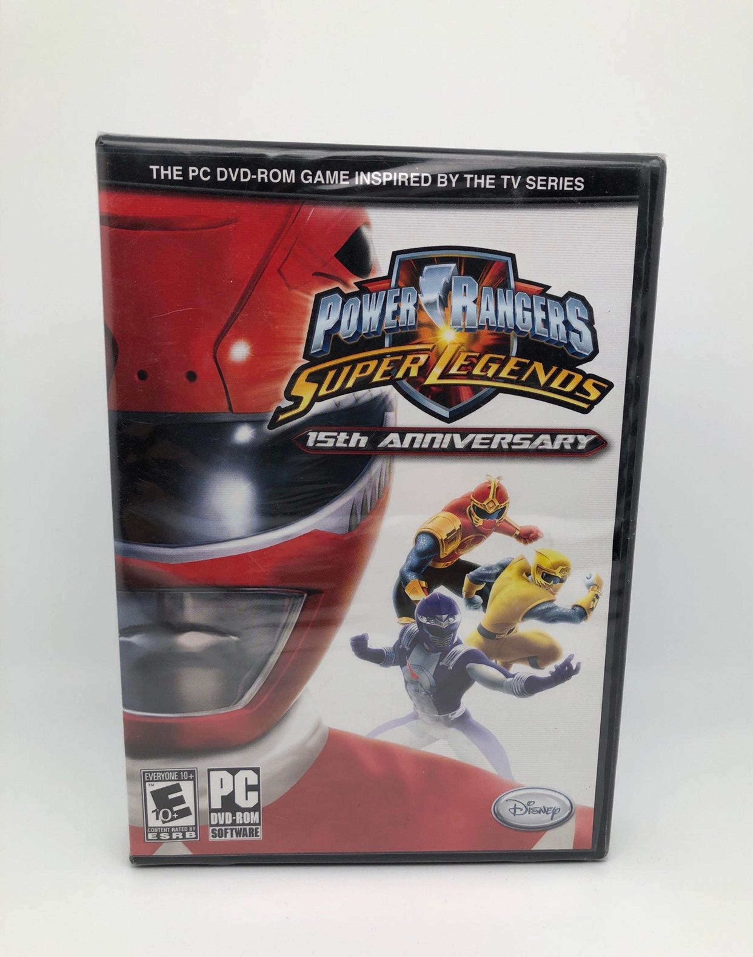 Power Rangers Super Legends 15th Anniversary (Windows XP - PC Game) 2007  NEW