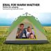 Automatic Instant Pop Up 4-5 Person Tent Outdoor Camping Hiking Waterproof Tent