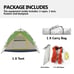 Automatic Instant Pop Up 4-5 Person Tent Outdoor Camping Hiking Waterproof Tent