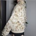 Faux fur coat