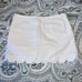 Lilly Pulitzer Colette Skort Women's Size 6 White Scallop Edge Vacation