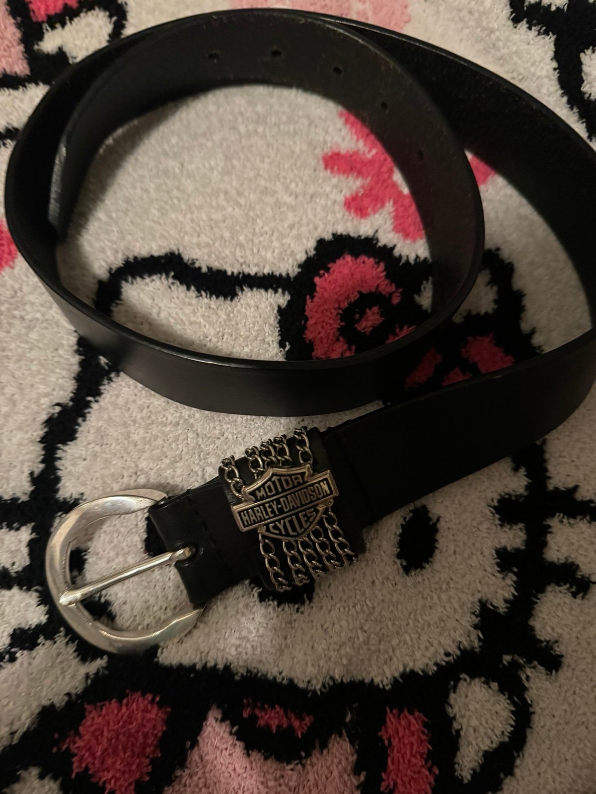 Vintage Harley Davidson belt