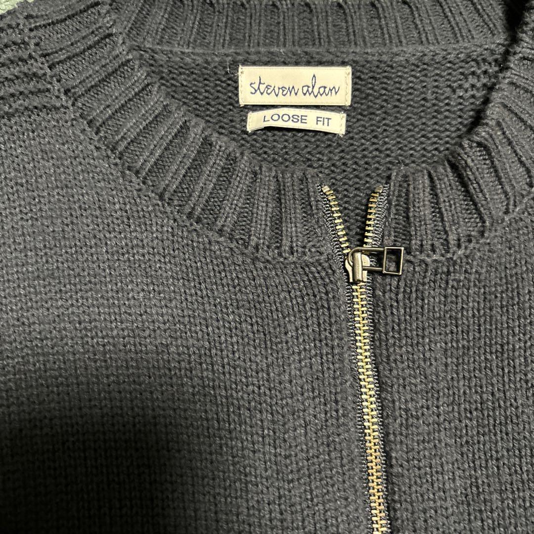 Steven Alan ARLG ZIP GUERNSEY KNIT - メルカリ