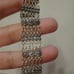 Sterling Vintage Filigree Fancy 6 1/2 long Bracelet