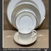 WATERFORD LISMORE DIAMOND GOLD 5-PIECE PLACE SETTING 40018578 NEW 3 SETS