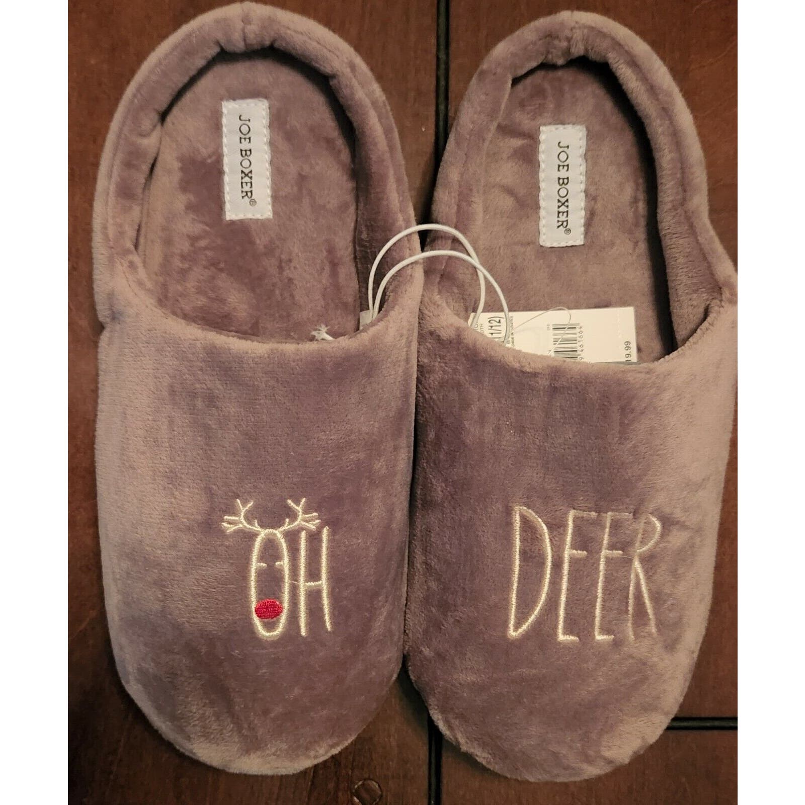 Joe boxer cheap house slippers