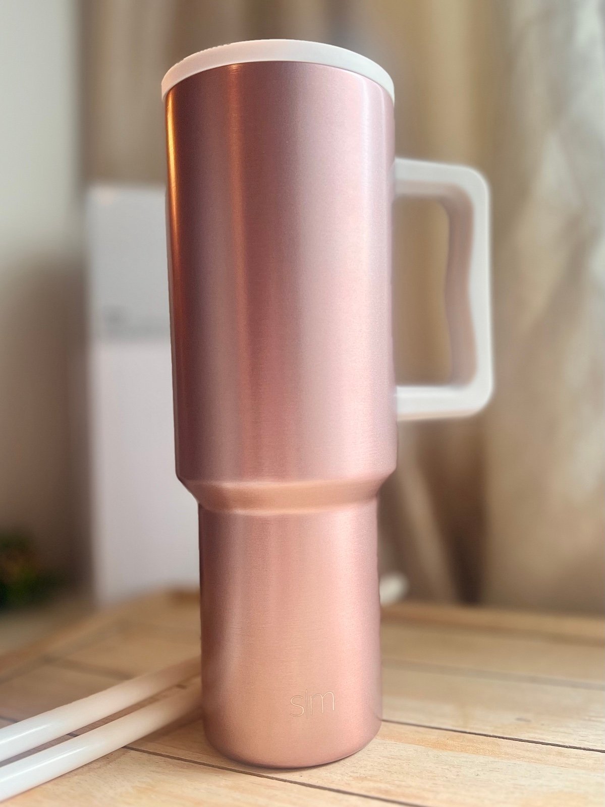 Simple Modern Rose Gold 40oz Trek Tumbler