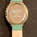 Heidi Daus Genuine Gemstone & Swarovski Crystal Watch on Green Suede Strap