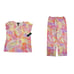New Lauren Ralph Lauren Womens Medium Island Getaway Rainbow Paisley Pajamas Set