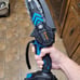Mini Chainsaw, Portable Electric Chainsaw Cordless, Small Handheld Pruning Shear