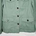 Talbots Woman’s Jacket sz M Army Green Button Front Field Cargo Utility Outdoors