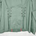 Talbots Woman’s Jacket sz M Army Green Button Front Field Cargo Utility Outdoors