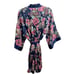 Victorias Secret Womens Robe One Size Gold Label Floral Paisley Kimono Vintage