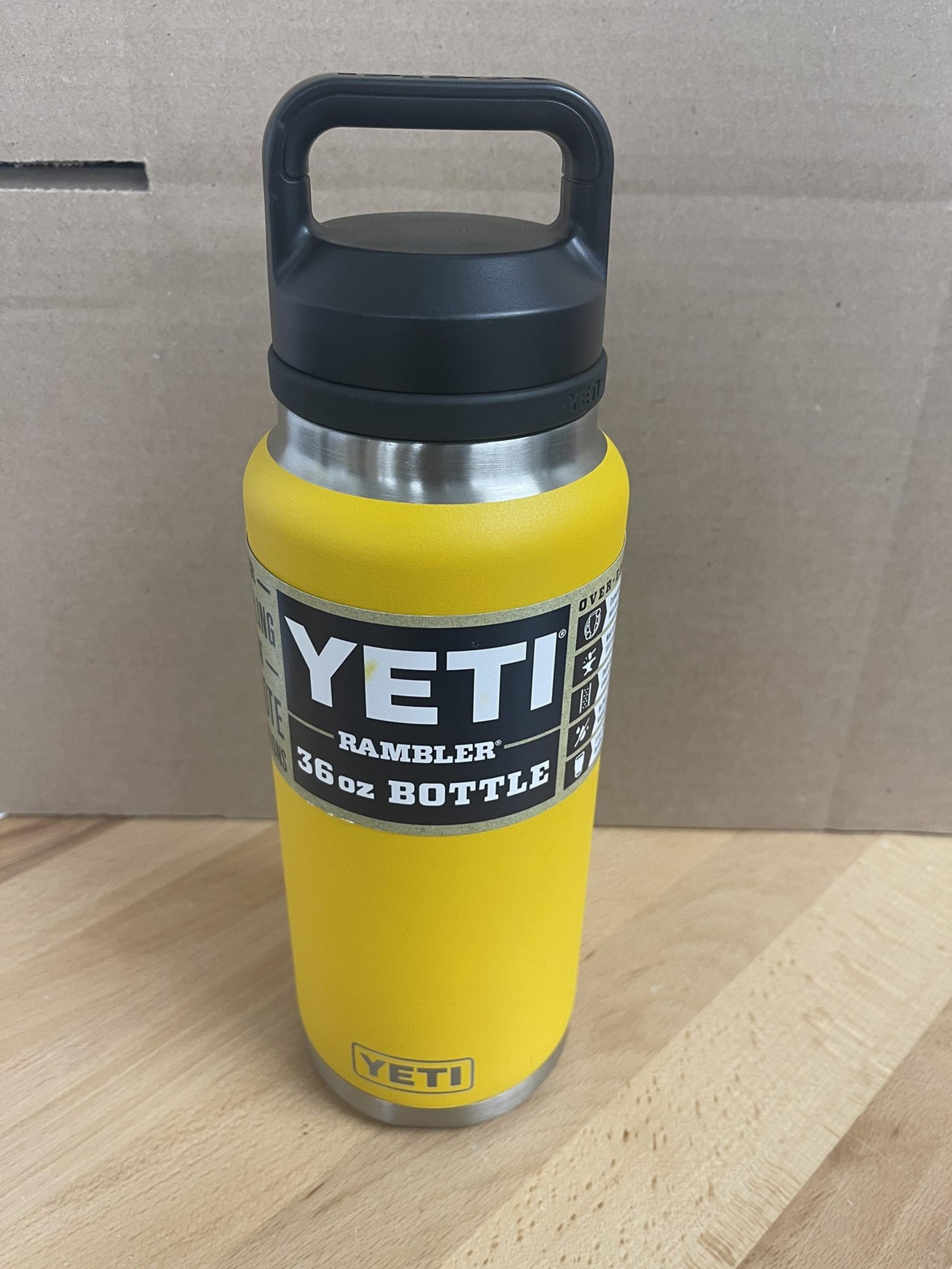 YETI Rambler 36 oz Bottle, Vacuum Insulated, Leakproof, Stainless Steel with