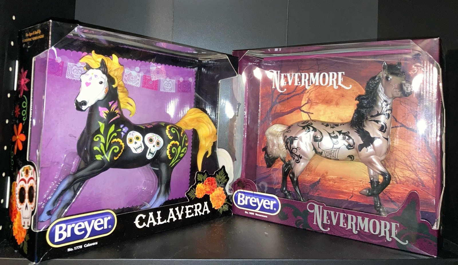 Breyer Nevermore and Calavera bundle