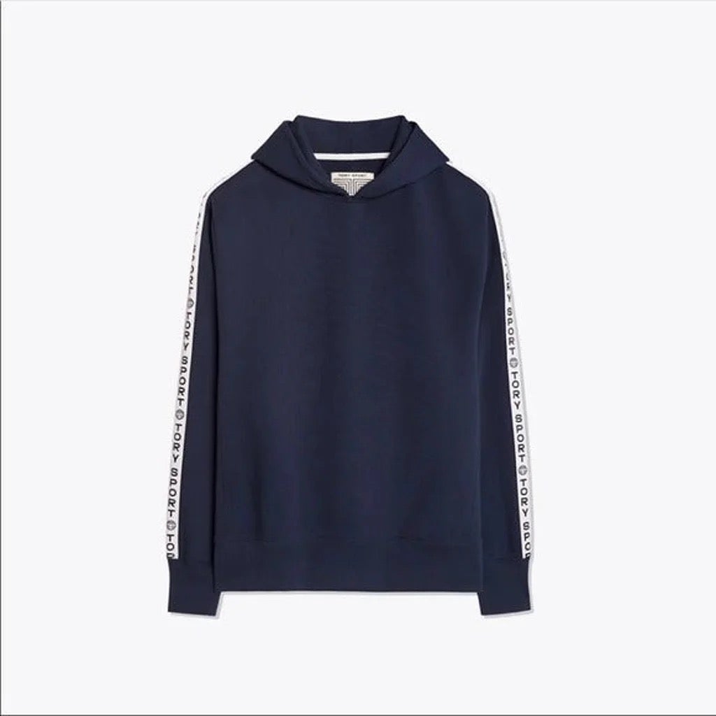 Tory Burch Sport French Terry Hooded Sweatshirt